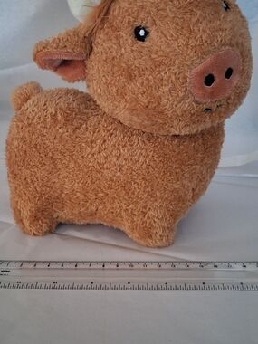 American Greetings Plush Pig Brown & Pink